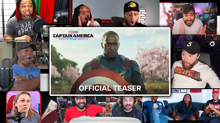 Captain America: Brave New World | Official Teaser | Reaction Mashup