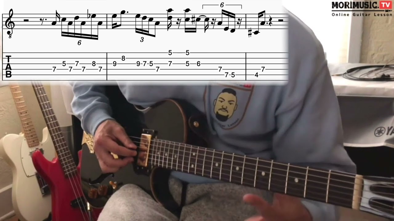 ソウルフルギターリックス】シリーズより、フレーズ4 Soul Jazz R&B