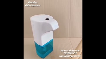 Automatic Hand Sanitizer Spray Bottle Dispenser Machine [Homehop