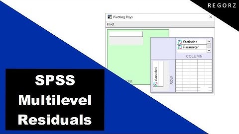 SPSS: Assumptions Multilevel Model - How to Get Residuals For Both Levels
