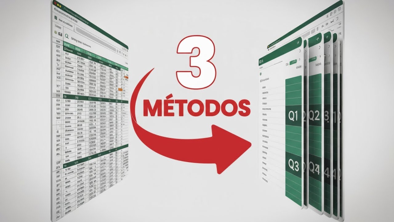 🔥 Cómo Separar Datos en Varias Hojas de Excel con 3 Métodos 📊