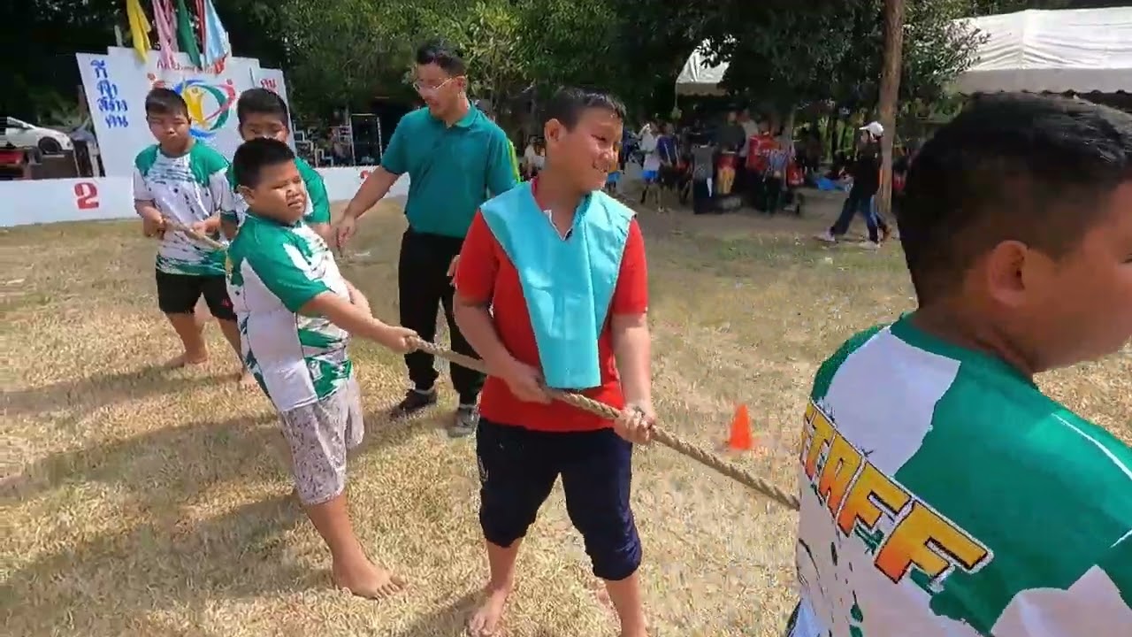 ภาพรวมกีฬาสี วันที่สอง อนุชนวัฒนา ปี 2566