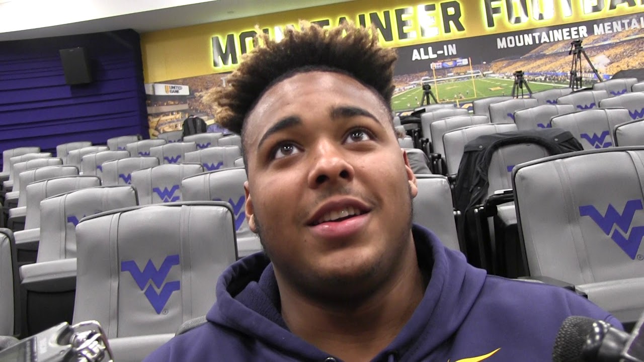 BlueGoldNews.com: WVU Football Darius Stills 11/19/19