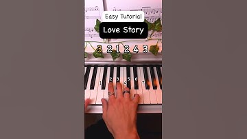 Thumbnail of Love Story - Indila ❤️ (Easy Piano  Tutorial)