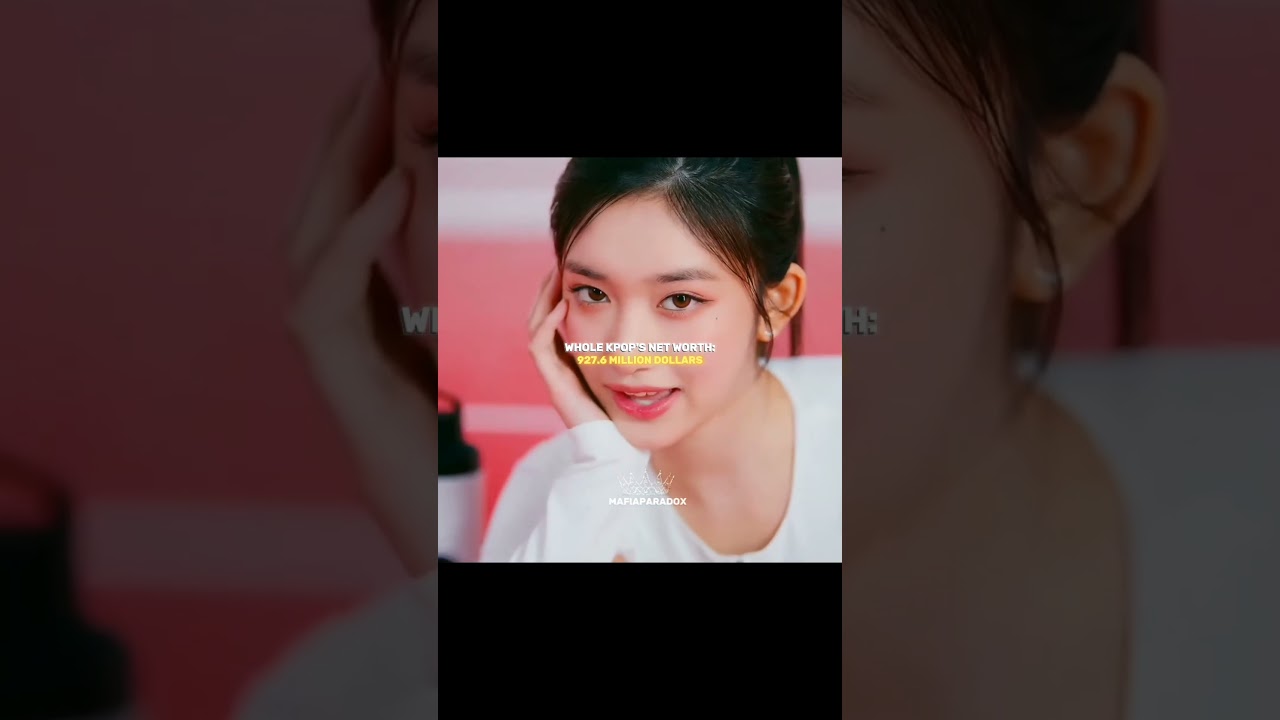 Whole k-pop net worth is 927.6 million..... 