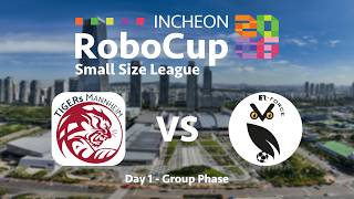 RoboCup 2026 Incheon - TIGERs vs ER-Force - Div A - Day 1 - Group Phase