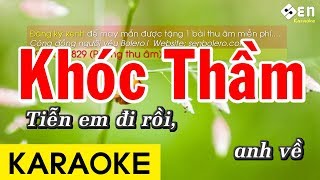 Vignette de la vidéo "Khóc Thầm - Karaoke Beat Chuẩn"