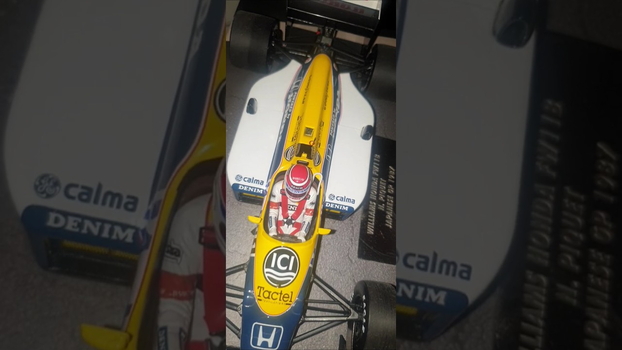 Nelson Piquet 1987 F1 World Champion Edition FW08 Willliams Honda