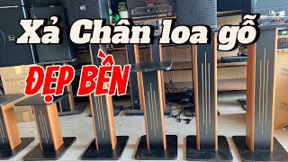 Xả Chân loa Gỗ Giá rẻ bền bỉ tiện lợi để loa full bass 20-50