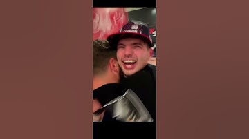 Thumbnail of MAX VERSTAPPEN HUGS FRIENDS | MARTIN GARRIX, JOSEPH KLIBANSKY, RICO VERHOEVEN | GRAND PRIX ABU DHABI