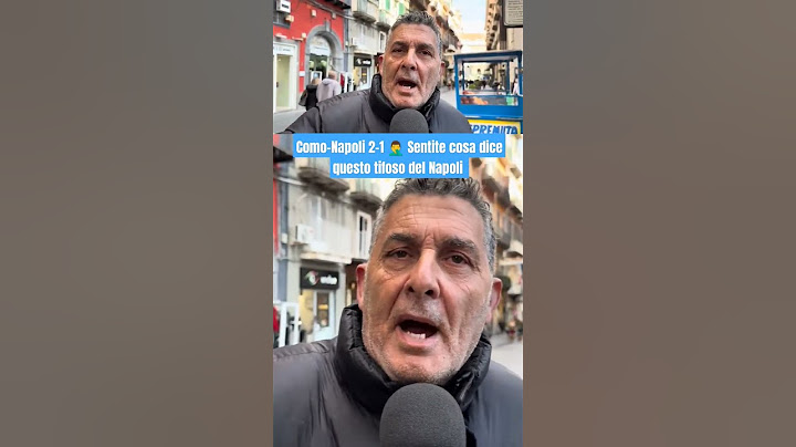 NAPOLETANO reagisce così dopo Como-Napoli 1-2 🤦‍♂️