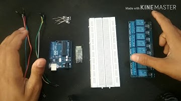 How to make bluetooth controlled home automation system  | ARDUINO | HC-05 BLUETOOTH