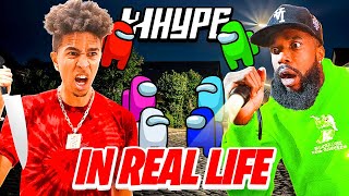 2HYPE Plays Among Us in Real Life IN THE DARK!