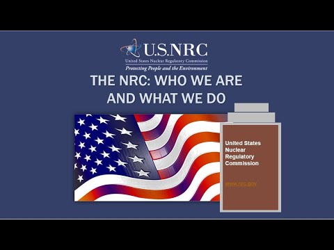 NRC: Who We Are, What We Do