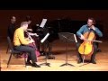 Harald genzmer trio for clarinet cello and piano