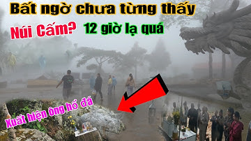 Chuyện lạ núi cấm lộ diện ông hổ hóa đá cảnh chưa từng thấy xứ sở thần tiên an giang