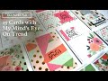 25 Cards with 6x6 Pad My Mind's Eye On Trend 2