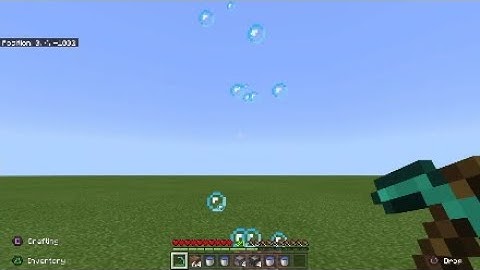 Single column Air Bubble Lift Minecraft Bedrock 1.16.201
