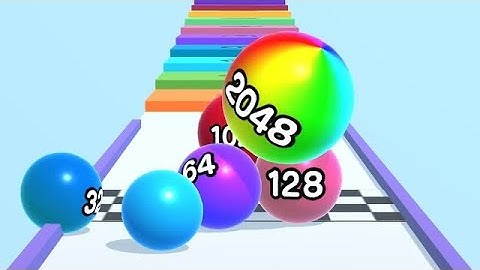 Ball Run 2048 Infinity - All Level Gameplay Best Mobile Games (Lv 831-835)