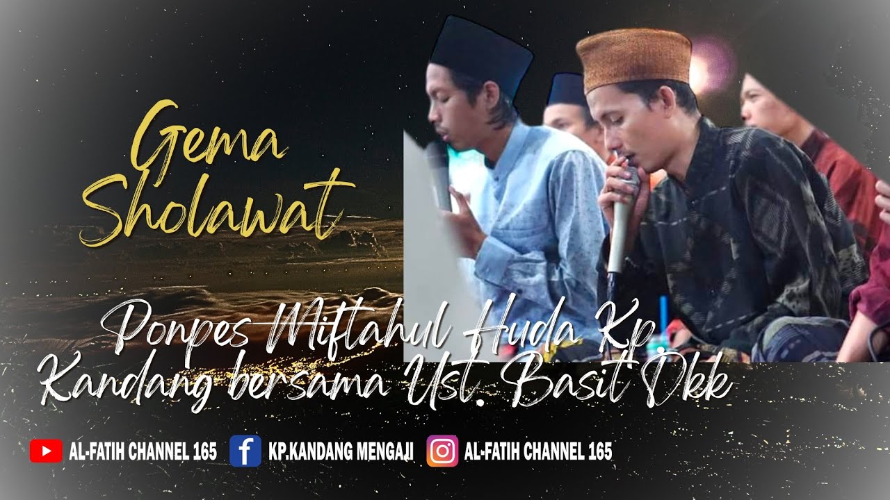 Sholawat Merdu menyentuh Ust. Basit