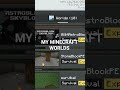 MY MINECRAFT WORLD