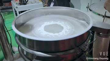 Ultrasonic vibro sifter for modified starch, potato starch, tapioca starch