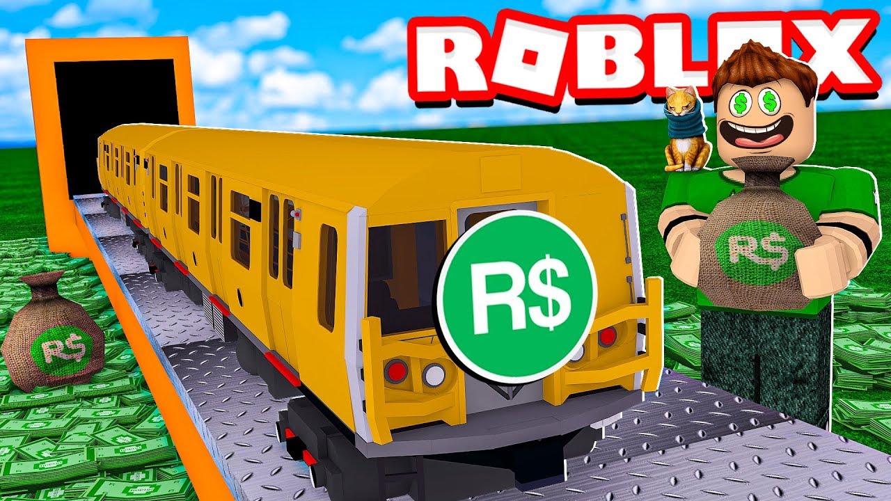 Mi Propia Fabrica De Trenes De 9 999 999 En Roblox Youtube - roblox el robo del tren