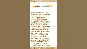 Moving Average | Chart Pattern | #shorts #trending #sharemarket