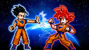 Gohan TP VS Goku LB in Jump Force Mugen