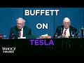 Buffett on Tesla, selling cars online