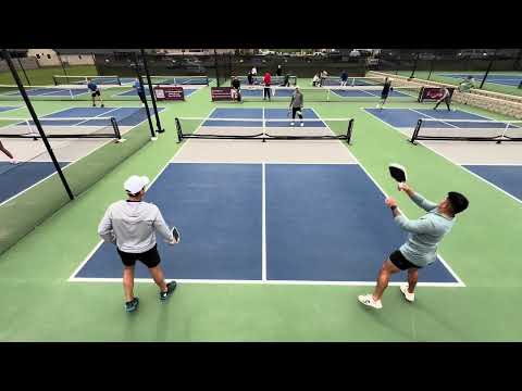 4/6/25 TASC 4.0+ Men's Doubles, Nic/Brad - Game 3