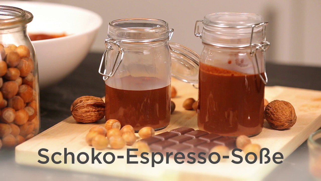 QRezept: Schoko-Espresso-Soße - YouTube