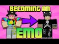 Becoming an EMO for a day (roblox)