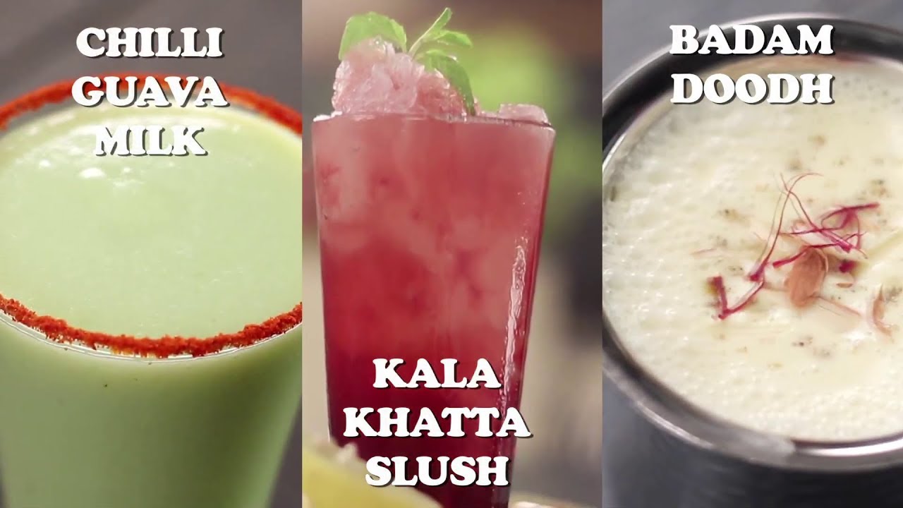 Chilli Guava, Kala Khatta Slush & Badam Doodh |  FoodFood