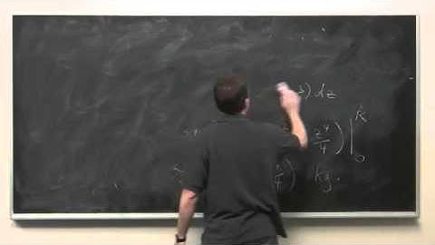 Mass and Density - Integral Calculus