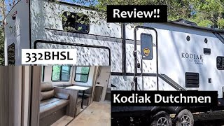 2020 Kodiak Ultra Lite by Dutchmen 332BHSL Travel Trailer Walk-Thru! Plus: Life Update
