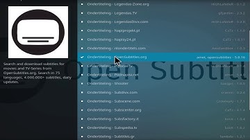 Kodi 17 Krypton Tutorial - Taal en ondertiteling instellen TUT1