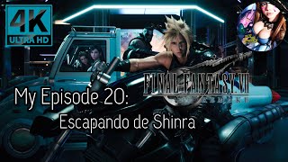 FINAL FANTASY VII REMAKE My Episode 20: Escapando de Shinra (4K)