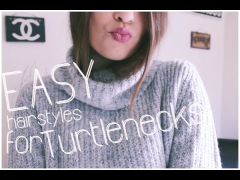 15 Top Bun Tutorials to Pair Your Turtleneck Sweater - Pretty Designs