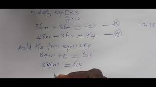 Simultaneous Linear Equation [By Elimination]: Part3