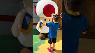 Meeting Toad Universal Studios Hollywood Super Nintendo World