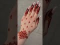 aesthetic mehndi design ✨🌷🎀