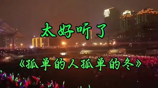 单曲循环这首歌《孤单的人孤单的冬》一个人熬过整个冬#音乐推荐 #好听音乐分享