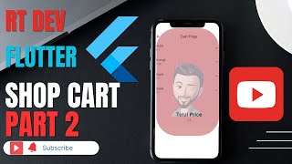 🛒 Flutter Shop Cart Page – Part 2 | Update Cart Items, Remove Items &amp; Improve UI 📱✨
