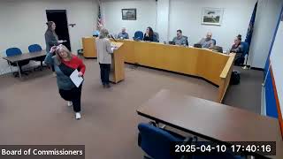 April 10, 2025 Ogemaw County Board of Commissioners Meeting