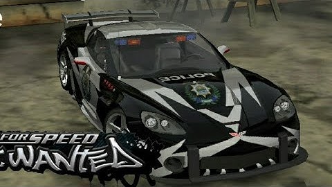 Cross Corvette Mod - NFS Most Wanted 2005
