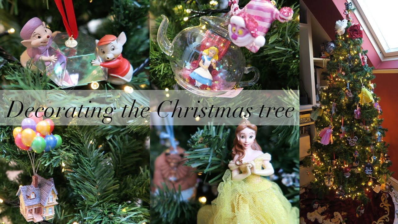 Decorating the Christmas Tree Disney Style! YouTube
