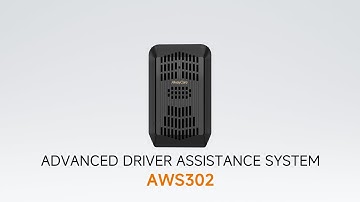 AlwayCare ADAS System AWS302 Anti-Collision Alarm Device with CMS Fleet Management Platform