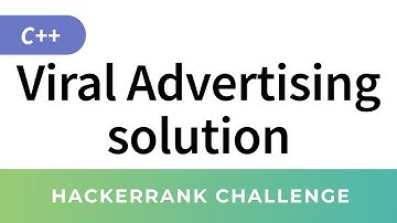 HackerRank C++ Algorithms: Viral Advertising solution (Implementation)