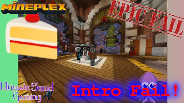 Mineplex Cakewars - Intro fail! 🤯
